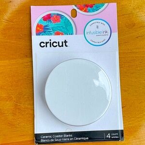 Cricut Ceramic Coaster Blanks